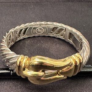 David Yurman Silver and Gold Bracelet